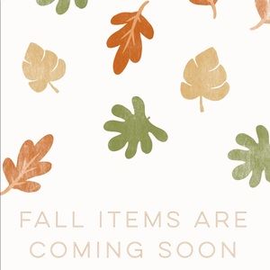 Coming Soon: FALL! 🍁